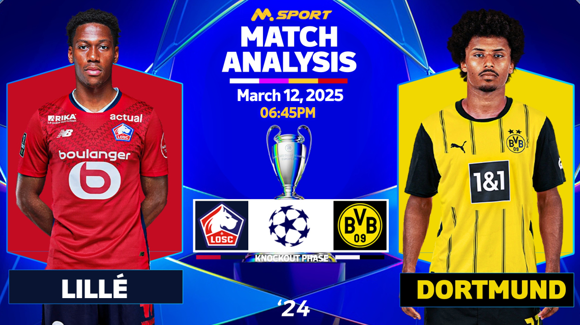 Lille vs Dortmund: After 1-1 Draw, All to Play for in France, with Last Year’s Finalists Looking to Make UEFA Quarters